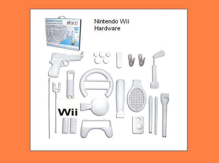 wii 25 piece Sports Package