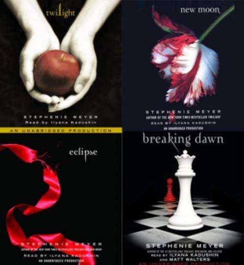 twilight, eclips and breaking dawn audio books