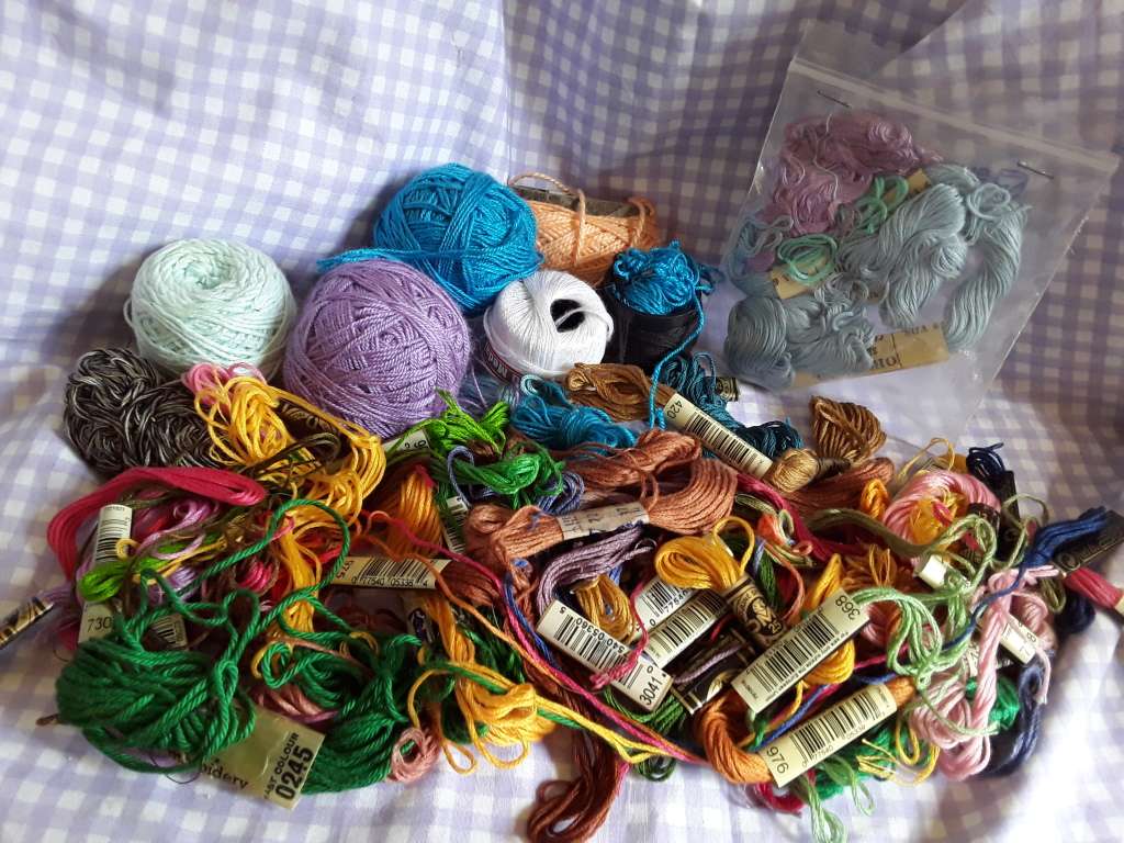Embroidery Thread Lot