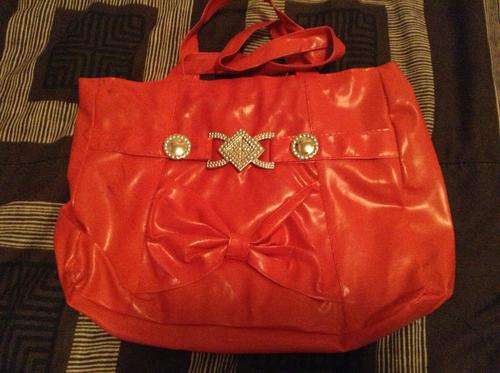 Red Big Handbag