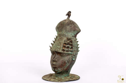 Benin Bronze Head Figure- Nigeria
