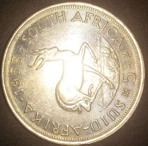1953 S.Africa 5 shillings