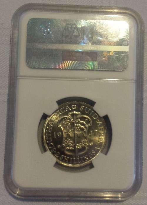 1947 SA 2 Shillings NGC PF64