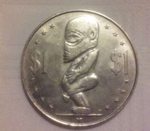 Elizabeth II Cook Islands 1983 Dollar **RARE**