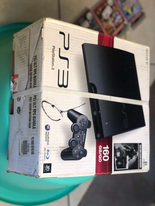 PlayStation 3 Slim 160GB Black Console - Brand New