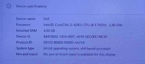 DELL i5 Vostro 5470 14` **Please read!!**