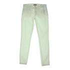 Tommy Hilfiger Womens White Denim Low-Rise White Wash Skinny Jeans Size - 16
