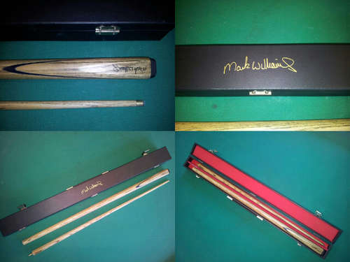 Mark Williams cue and case set