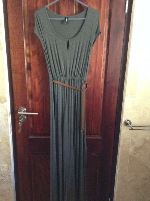 Grey Belted Maxi - Small