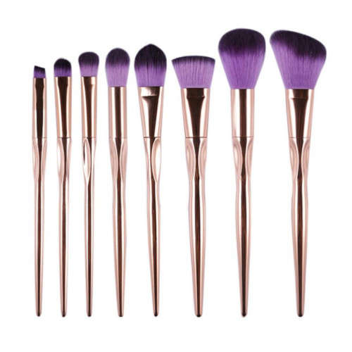 Purple and Gold Brush Set