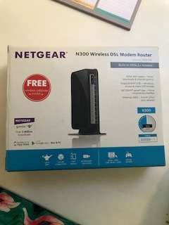 Netgear N300 wireless DSL Modem Router