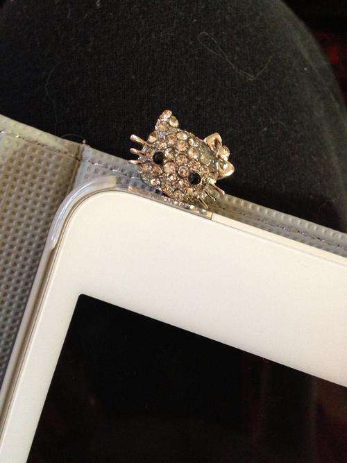 Diamante Hello Kitty Dustplug