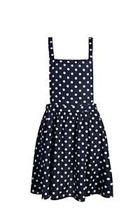Polka Dot Pinafore - Extra Small