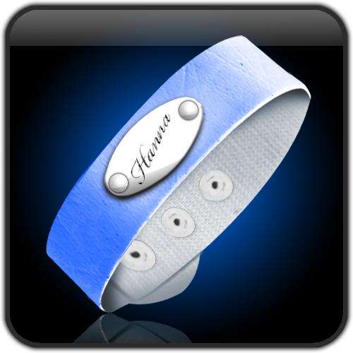 Montana Strap Bracelet (With Free Matching Cellphone Charm) *** FREE ENGRAVING OF YOUR CHOICE ***