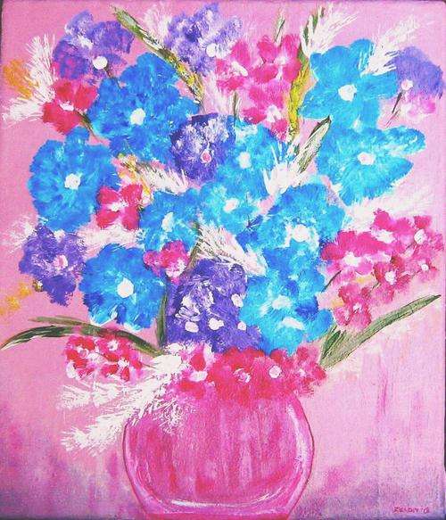 Spring in light pink