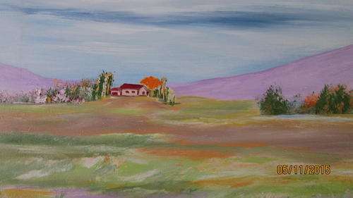 Original Art by ZeldaZ (2013-)   -  " After the rains "   -  "490 mm  x 600 mm"