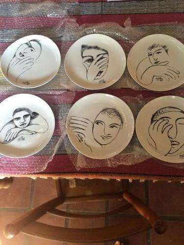 6 x Carrol Boyes Side Plates