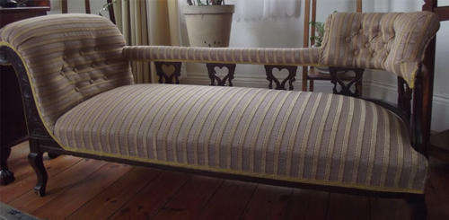 Antique Chaise Longue 3 piece set (2 chairs 1 sofa)