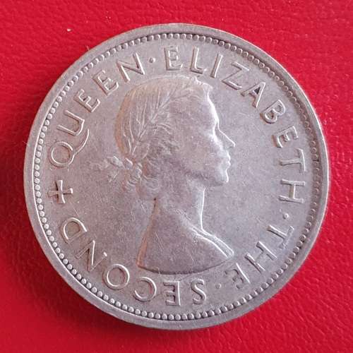 1953 Southern Rhodesia Silver Crown