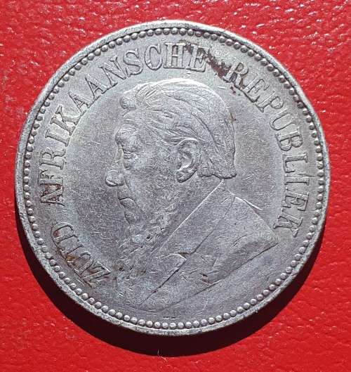 1896 ZAR 2½ Shillings