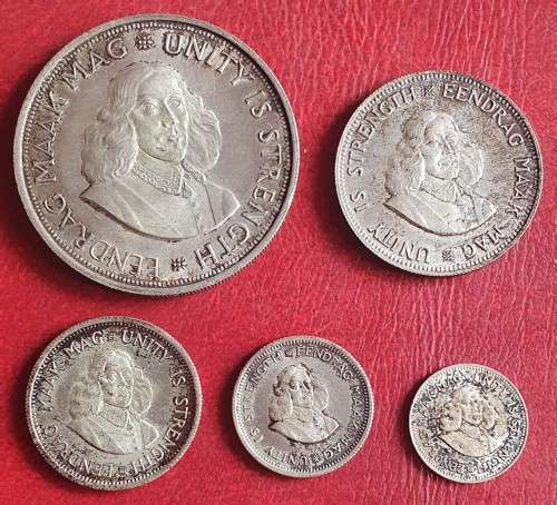 1961 RSA Silver set - Low mintage