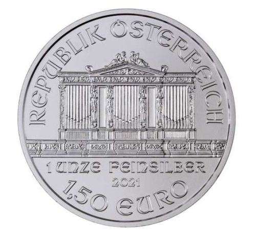 Austrian Philharmonic 1oz Silver coin 999 fine silver