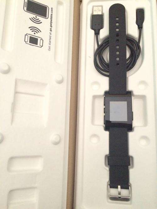 Black Pebble smartwatch