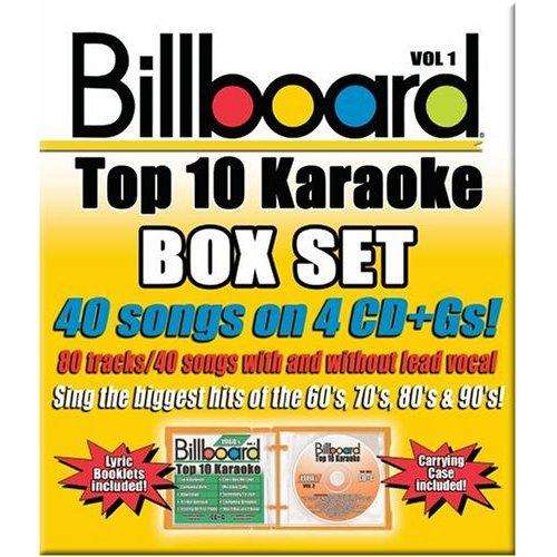 Billboard Top 10 Karaoke, Vol. 1 Box set, Karaoke