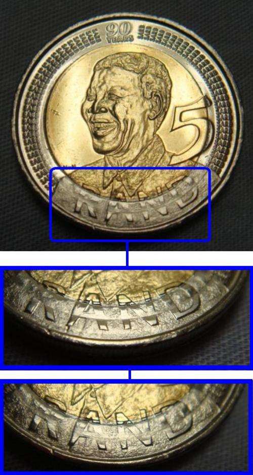 ERROR COIN - 2008 MANDELA BIRTHDAY R5 COIN - EXTREMELY RARE