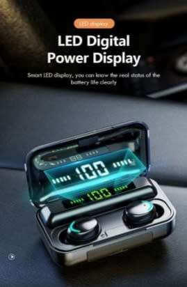 WIRELESS SPORTS BLUETOOTH EARBUDS || POWERFUL STEREO SOUND AND SMOOTH BASS,BUILT IN POWERBANK CHARGE