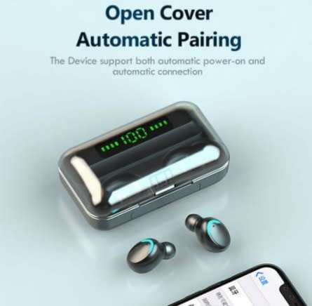 WIRELESS SPORTS BLUETOOTH EARBUDS || POWERFUL STEREO SOUND AND SMOOTH BASS,BUILT IN POWERBANK CHARGE