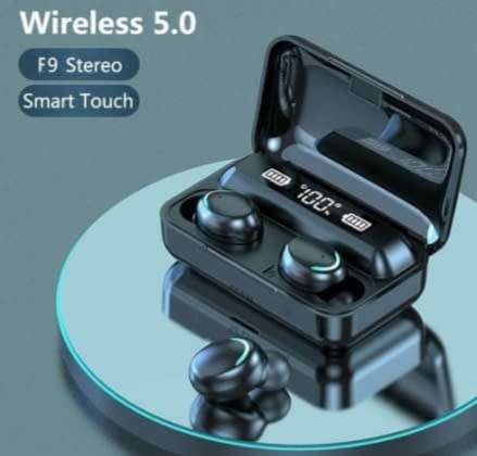 WIRELESS SPORTS BLUETOOTH EARBUDS || POWERFUL STEREO SOUND AND SMOOTH BASS,BUILT IN POWERBANK CHARGE