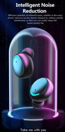 WIRELESS SPORTS BLUETOOTH EARBUDS || POWERFUL STEREO SOUND AND SMOOTH BASS,BUILT IN POWERBANK CHARGE