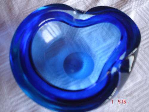 big murano ashtray in good condition.
