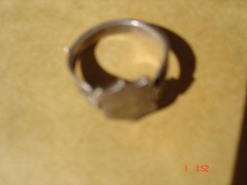 army ring writing very faint