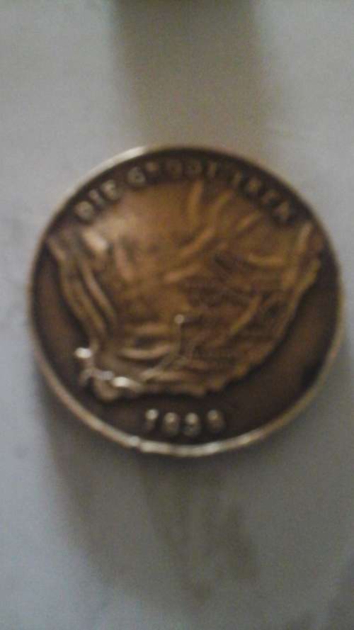 die groot trek coin1838 - voortrekkereeufees 1938