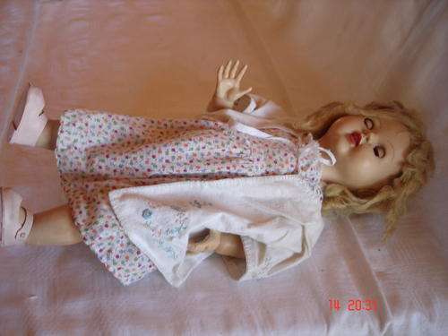 1950`s walkie  talkie doll.