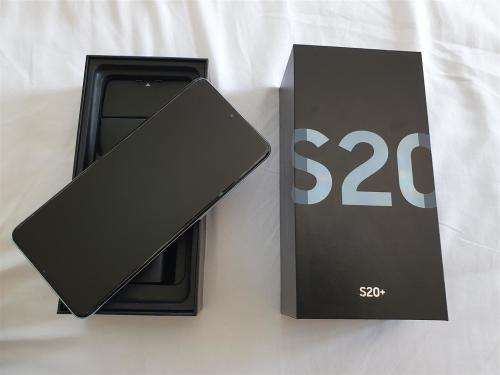 Samsung S20 Plus Dual SIM-Cloud Blue (Preowned in Very Good Condition)
