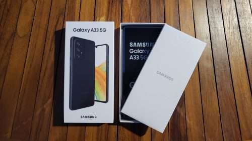 Samsung A33 5G Awesome Black in Colour (Good As New) Dual SIM