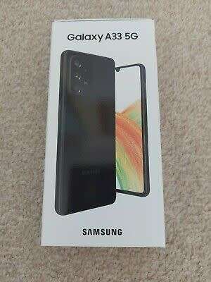 Samsung A33 5G Awesome Black in Colour (Good As New) Dual SIM