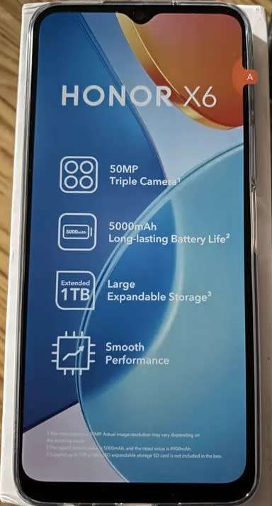 Honor x6 Ocean Blue  in Colour  Dual SIM in Immaculate Condition