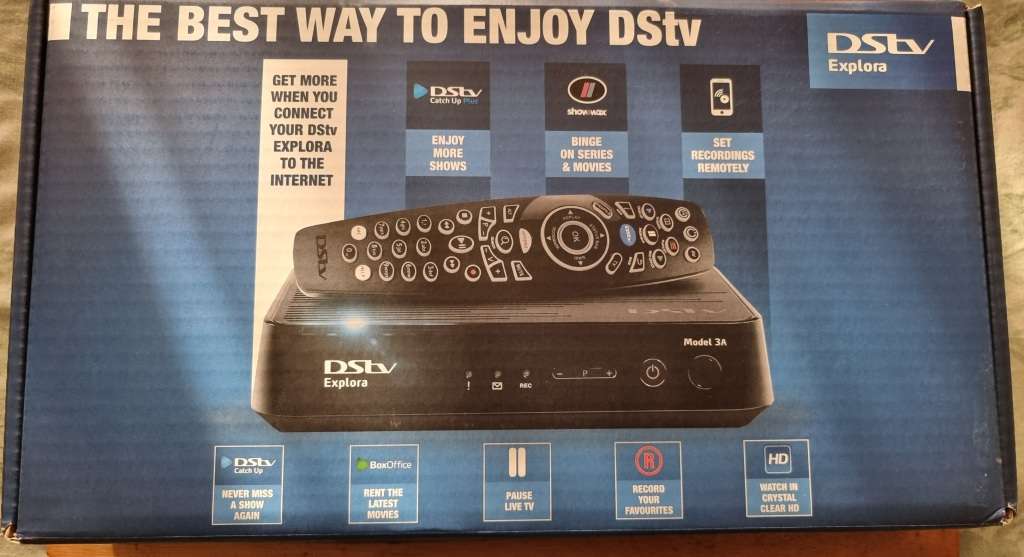 Dstv Explora 3A Stand Alone Decoder + Dstv Wi-Fi Connector