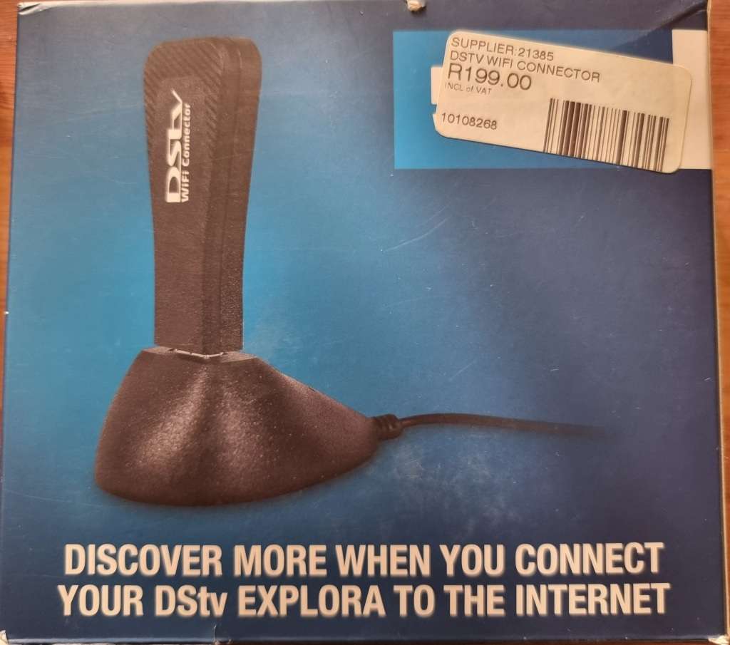 Dstv Explora 3A Stand Alone Decoder + Dstv Wi-Fi Connector
