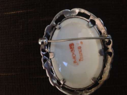 Vintage Limoges Brooch