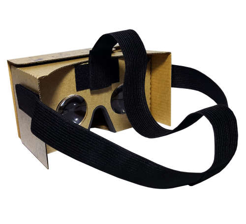 Google Cardboard V2.2 + Headstrap & Nose Cushion  Supports up to 6" phones, 37mm Lenses