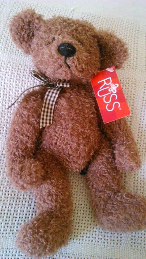 Original Russ Berrie Bear - Frizzly