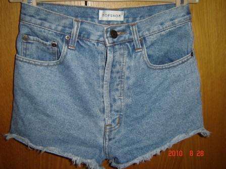 Sexy *Top Shop* UK -Ladies denim jean shorts