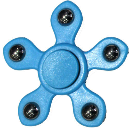 FIDGET SPINNER FIVE SIDED MULTIPLE COLOURS