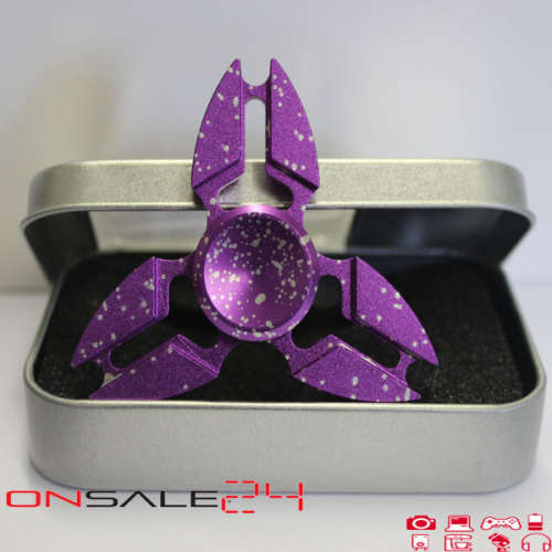 FIDGET SPINNER THREE FINGER PINCER VARIOUS COLOURS