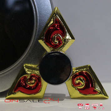 FIDGET SPINNER THREE ARM GOLD ENCHANTED